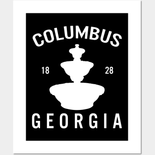 Columbus Georgia Fountain City Posters and Art